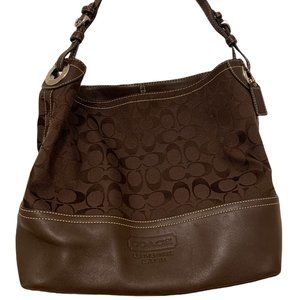 Coach Brown Leather Shoulder Bag